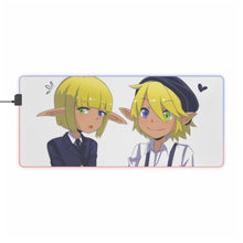 Load image into Gallery viewer, Aura and Mare RGB LED Mouse Pad (Desk Mat)