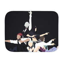 Load image into Gallery viewer, Death Parade Minimalist V1 Sherpa Blanket