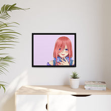 Load image into Gallery viewer, The Quintessential Quintuplets Miku Nakano Canvas Framed Art Print