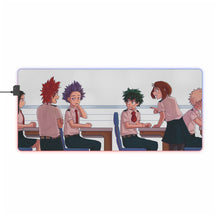 Load image into Gallery viewer, My Hero Academia Izuku Midoriya, Katsuki Bakugou RGB LED Mouse Pad (Desk Mat)
