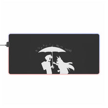 Load image into Gallery viewer, Nisekoi Chitoge Kirisaki RGB LED Mouse Pad (Desk Mat)