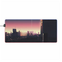 Load image into Gallery viewer, Anime City RGB LED Mouse Pad (Desk Mat)