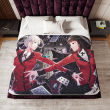 Load image into Gallery viewer, Anime Kakegurui Sherpa Blanket