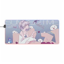 Load image into Gallery viewer, Darker Than Black Yin RGB LED Mouse Pad (Desk Mat)