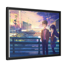Load image into Gallery viewer, Friendly walk Canvas Framed Art Print