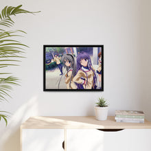 Load image into Gallery viewer, Clannad Tomoya Okazaki, Nagisa Furukawa, Tomoyo Sakagami, Kyou Fujibayashi, Youhei Sunohara Canvas Framed Art Print