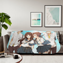 Load image into Gallery viewer, Hyuoka main members Sherpa Blanket