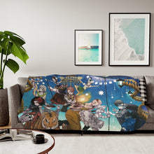 Load image into Gallery viewer, Black Butler Sherpa Blanket