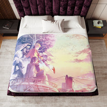 Load image into Gallery viewer, Boruto Sherpa Blanket