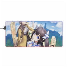 Load image into Gallery viewer, Bell and Hestia RGB LED Mouse Pad (Desk Mat)