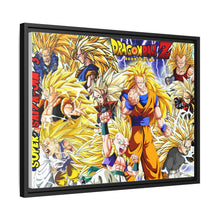 Load image into Gallery viewer, Dragon Ball Z Super Saiyajin 3 Canvas Framed Art Print