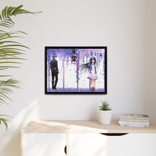 Load image into Gallery viewer, Eru Chitanda And Hōtarō Oreki Full body Canvas Framed Art Print