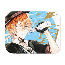 Load image into Gallery viewer, Anime Bungou Stray Dogs Sherpa Blanket