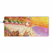 Load image into Gallery viewer, The Quintessential Quintuplets RGB LED Mouse Pad (Desk Mat)