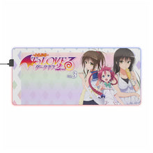 Load image into Gallery viewer, To Love-Ru: Darkness RGB LED Mouse Pad (Desk Mat)
