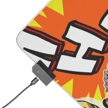 Load image into Gallery viewer, My Hero Academia Izuku Midoriya, All Might RGB LED Mouse Pad (Desk Mat)