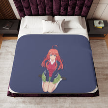 Load image into Gallery viewer, The Quintessential Quintuplets Itsuki Nakano Sherpa Blanket