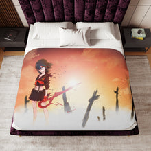 Load image into Gallery viewer, Anime Kill La Kill Sherpa Blanket
