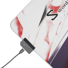 Load image into Gallery viewer, Kirito and Asuna RGB LED Mouse Pad (Desk Mat)