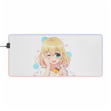 Load image into Gallery viewer, Rent-A-Girlfriend RGB LED Mouse Pad (Desk Mat)