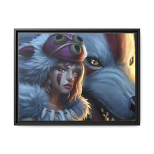 Load image into Gallery viewer, Princess Mononoke Canvas Framed Art Print