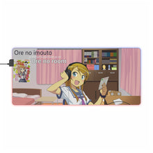 Load image into Gallery viewer, Oreimo Kirino Kousaka RGB LED Mouse Pad (Desk Mat)