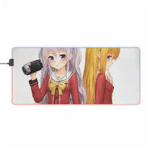 Load image into Gallery viewer, Charlotte Nao Tomori, Yusa Kurobane RGB LED Mouse Pad (Desk Mat)