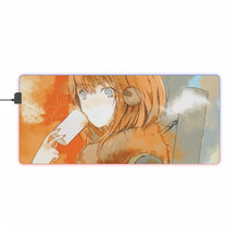 Load image into Gallery viewer, Anime Headphones RGB LED Mouse Pad (Desk Mat)