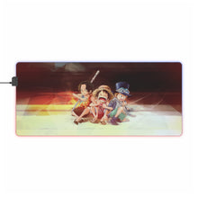 Load image into Gallery viewer, One Piece Monkey D. Luffy RGB LED Mouse Pad (Desk Mat)