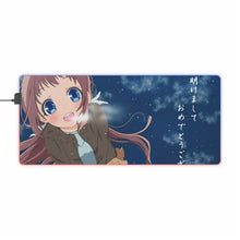 Load image into Gallery viewer, Nagi no Asukara Manaka Mukaido RGB LED Mouse Pad (Desk Mat)