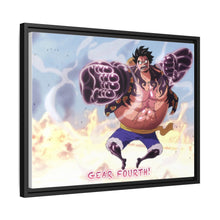 Load image into Gallery viewer, Monkey D. Luffy (Gear fourth) Canvas Framed Art Print