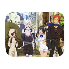 Load image into Gallery viewer, Is It Wrong To Try To Pick Up Girls In A Dungeon? Sherpa Blanket