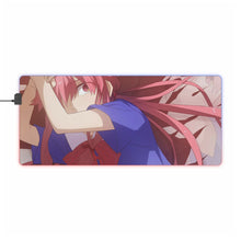 Load image into Gallery viewer, Mirai Nikki Yuno Gasai RGB LED Mouse Pad (Desk Mat)