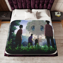Load image into Gallery viewer, Anohana Sherpa Blanket