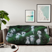 Load image into Gallery viewer, Princess Mononoke Sherpa Blanket