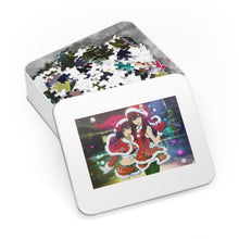 Load image into Gallery viewer, Kurisu & Mayuri Christmas Cheer Jigsaw Puzzle