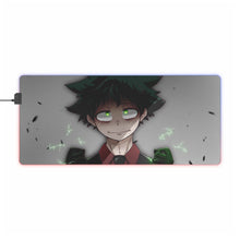 Load image into Gallery viewer, My Hero Academia Izuku Midoriya RGB LED Mouse Pad (Desk Mat)