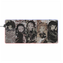 Load image into Gallery viewer, Demon Slayer: Kimetsu no Yaiba RGB LED Mouse Pad (Desk Mat)