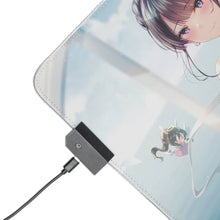Load image into Gallery viewer, Rascal Does Not Dream Of Bunny Girl Senpai RGB LED Mouse Pad (Desk Mat)