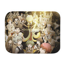 Load image into Gallery viewer, Assassination Classroom poster Sherpa Blanket