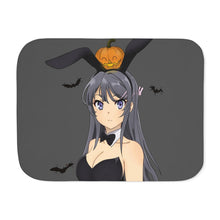 Load image into Gallery viewer, Rascal Does Not Dream Of Bunny Girl Senpai Sherpa Blanket