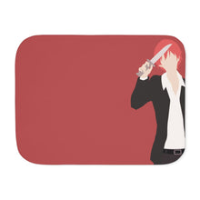 Load image into Gallery viewer, Assassination Classroom Sherpa Blanket