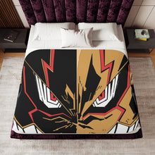 Load image into Gallery viewer, Gurren Lagann Kittan Bachika Sherpa Blanket