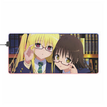 Load image into Gallery viewer, Konjiki no Yami, Mikan Yuuki RGB LED Mouse Pad (Desk Mat)