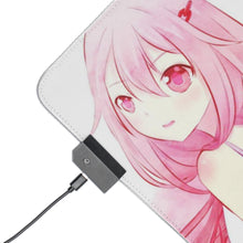 Load image into Gallery viewer, Guilty Crown Inori Yuzuriha RGB LED Mouse Pad (Desk Mat)