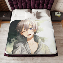 Load image into Gallery viewer, Saika Totsuka Sherpa Blanket