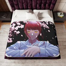 Load image into Gallery viewer, Anime Chainsaw Man Sherpa Blanket