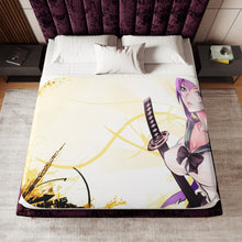 Load image into Gallery viewer, Highschool Of The Dead Sherpa Blanket