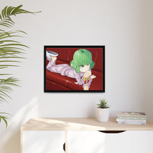 Load image into Gallery viewer, Tatsumaki (and Saitama) Canvas Framed Art Print