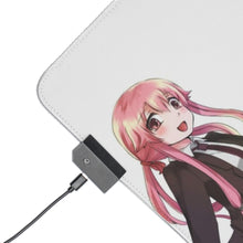 Load image into Gallery viewer, Mirai Nikki Yuno Gasai RGB LED Mouse Pad (Desk Mat)